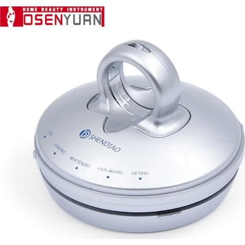 Microcurrent RF Face Care Apparatus Facial Ion Import Ultrasonic Massager Heating Therapy Neck Tightening Skin Lifting Devices