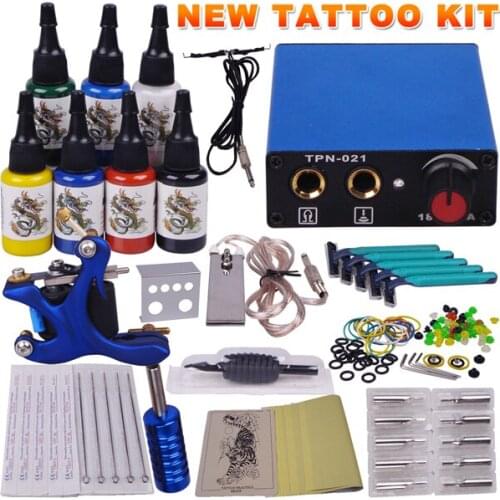 Tattoo kit complete tattoo tool equipment high-grade machine Body Art kit YLT-65