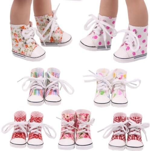 1/6 BJD Blythe Doll Shoes 5Cm High-top Canvas Shoes Boots For 14.5 Inch American Doll&BJD EXO Doll&32-34Cm Paola Reina Doll Toy