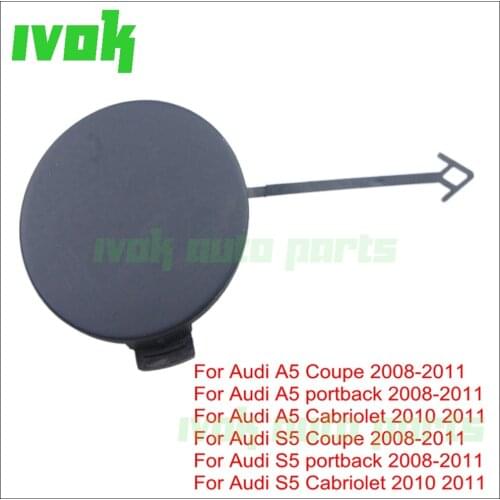 Front Bumper Tow Hook Eye Cover Primed 8T0807241 For Audi A5 S5 2008 2009 2010 2011 S-Line 8T0807241GRU