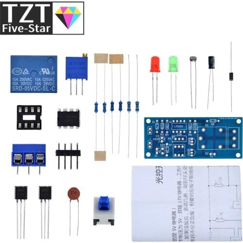 Light Control switch diy kit street lamp stair automatic control switch electronic welding circuit board student Laboratory