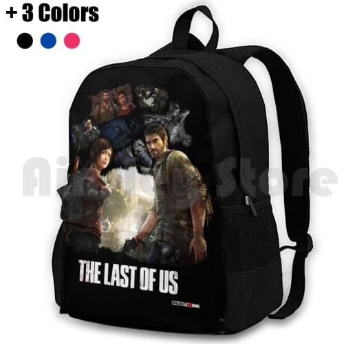 The Last Of Us Outdoor Hiking Backpack Riding Climbing Sports Bag The Last Of Us Ellie Joel Tlou Playstation Ps4 Last Of Us Ps3