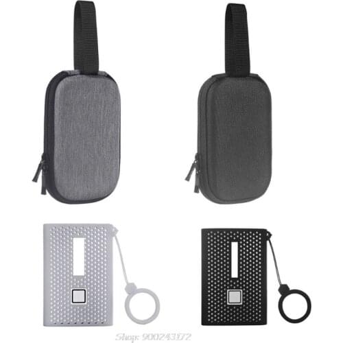 Shockproof Carrying Case + Silicone Cover Combo for Sam sung T7 Touch SSD 500GB 1TB 2TB External Solid State S25 20 Dropship