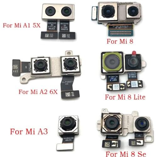 Rear Main Back Camera Flex Cable For Xiaomi Mi 9 5S A1 A2 8 Lite A3 5X 6X 9 9T Mix 3 Pocophone F1 Redmi K20 Pro