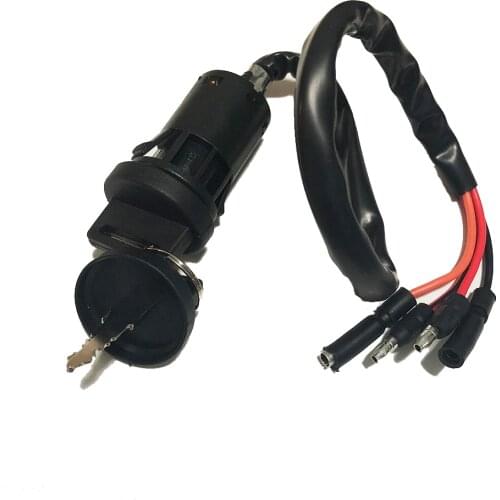 Motorbike Ignition Key Switch Lock Fits For HONDA 300 TRX300FW FOURTRAX 1990-2000 ATV Motorcycle Moped Scooter cdi With Two Keys