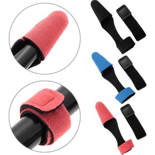 1Set Reusable Fishing Rod Tip Covers Truss Cane Sleeves Pole Strap Fastener Glove Protector Case Outdoor Fishing Strap 3 Colors