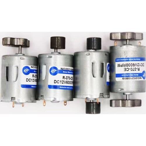 4pcs/set Vibration Motor DC 6V 12V 24V Micro Electric Motors Dual Vibrator Sector Head Double Vibrating Massage 3000/6000/8500R