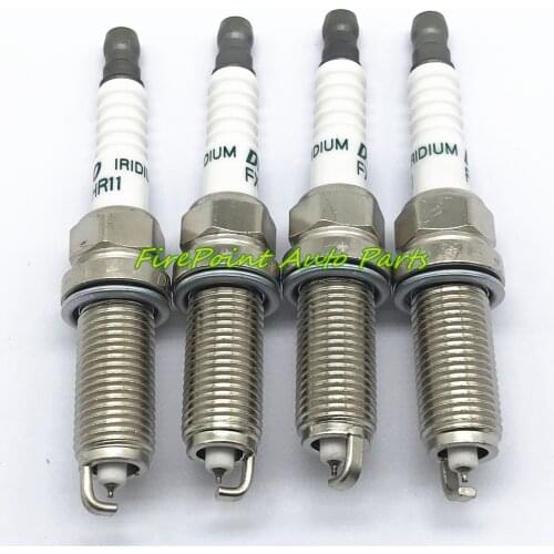 4PCS IRIDIUM PLATINUM SPARK PLUG FXE20HR11 FXE20HR-11 for 22401-JD01B 22401JD01B DF6H11B DILKAR6A11 LZKAR6AP-11 PLZKAR6A-11