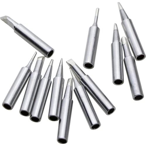 900M Series LeadFree Soldering Iron Tip 936 Soldering Station General Soldering Iron Tip Cutter Head Pointed Head Horseshoe Head