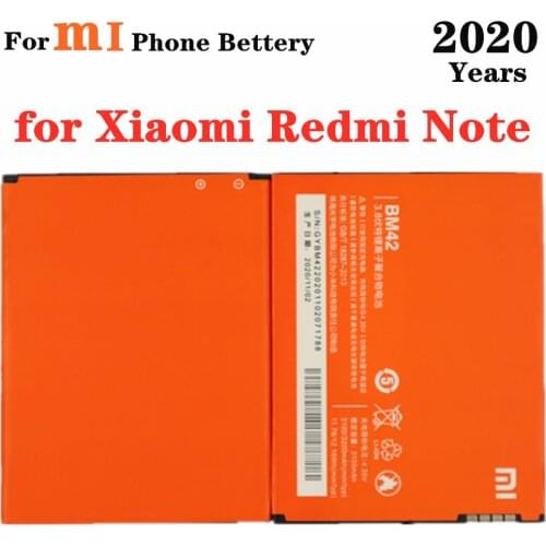 3200mAh BM42 Battery For Xiaomi Redmi Note Redrice Hongmi Note Mobile Phone Battery High Quality Batteries