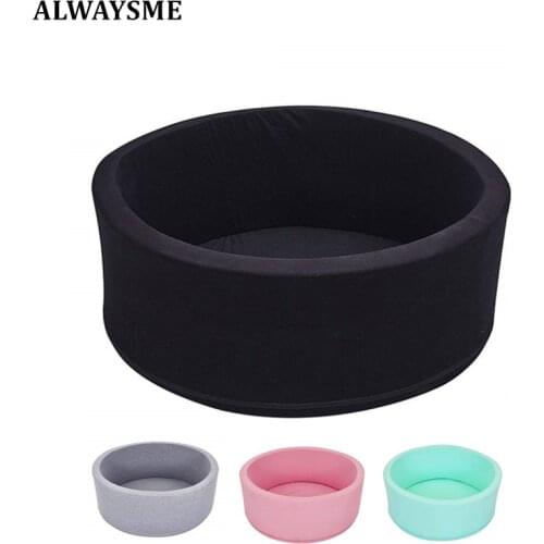 JayCreer Indoor Soft Comfortable Kids Play Ball Pool Quality Sponge Ocean Ball Pool Deluxe Baby Round Ball Pit Ideal Gift Play