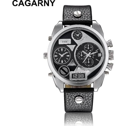 New Brand Mens Business Watch High Quality Leather Mens causal waterproof wristwatch relogio masculino Horloge Orologio Uomo