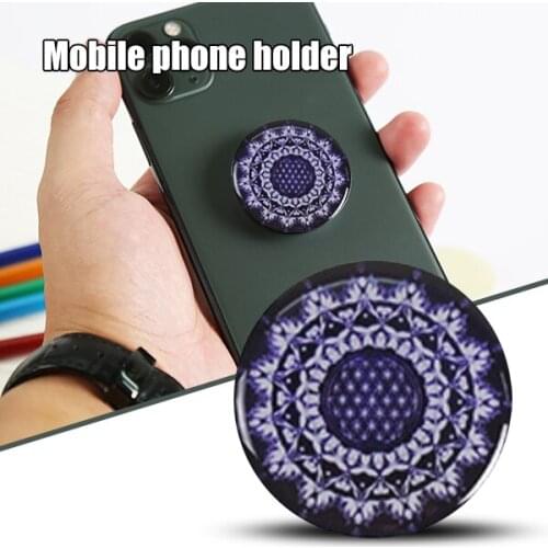 Cell Phone Holder Mount Pull Out Collapsible Grip Stand Durable Portable Universal for Phones and Tablets Holders Stands