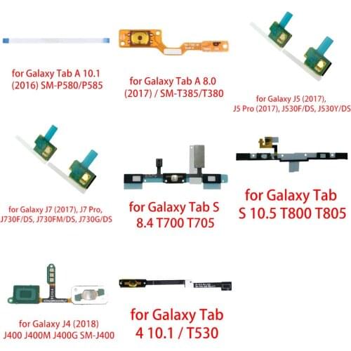 Return Key Connector Flex Cable for Samsung Galaxy Tab A 10.1 (2016) SM-P580/P585/Tab A 8.0 (2017)/SM-T385/T380/J5 Pro (2017)