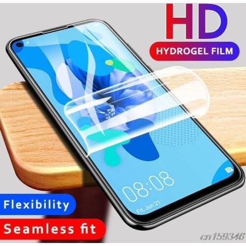 Protective For Huawei Honor 30 20 10 Lite V30 V20 V10 Hydrogel Film Screen Protector Honor 9 8 Lite V9 Play Film Not Glass