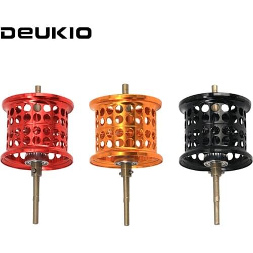 DEUKIO Baitcast Reel Water Droplet Wheel Metal Spool Wire Cup for PMAX3 BMAX3 SMAX3 Modified Line Cup Micro-object Fishing Reel