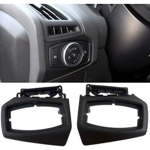 Lofty Richy For Ford Focus 15-18 Dashboard air conditioning outlet frame headlight switch Buttons panel frame trim panel cover