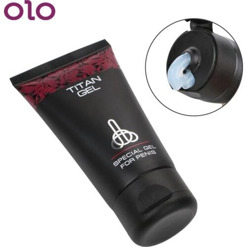 OLO Sex Anal Lubricants Oil Penis Gel Water-based Sex Toys for Men Time Delay Erection Cream Erotic 50mL