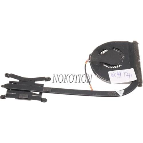 Nokotion Original for ThinkPad T440 UMA Integrated Graphics Heatsink CPU Cooler Cooling Fan 04X3909 00HM071 04X3907 0C78132