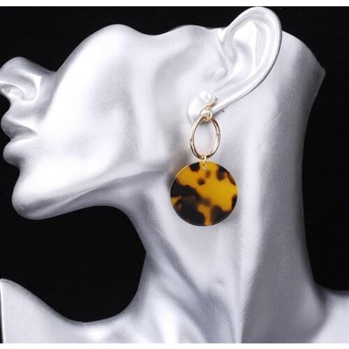 New fashion earrings temperament wild pop earrings pendant European and American style womens earrings new exotic jewelry