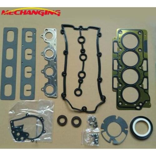 FIT CHERY A5 TIGGO 3 DOHC 2.0L 16V SQR484F 484J Metal Automotive Spare Parts Full Set Engine Parts Overhaul package 484J-100001