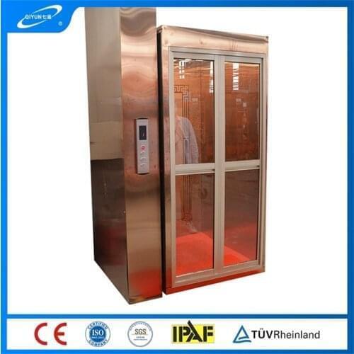 Qiyun CE ISO Home Use Lift Elevator One Man Lift Hydraulic household Lift Platform