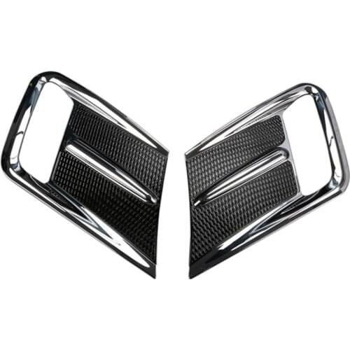 Car Front Fog Lamp Frame Decorative Cover Trim For Volvo XC60 2014