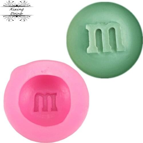 Chocolate bean shape silicone cake jelly mold cake decoration Tools Kitchen Baking mold