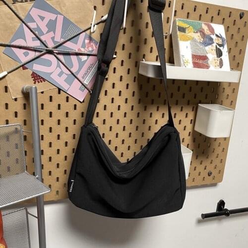 Messenger bag mens shoulder bag womens casual large-capacity Japanese postman bag tooling backpack