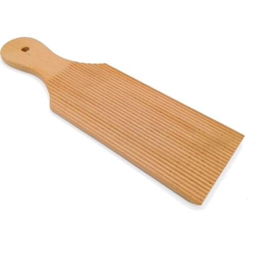 Gnocchi Pasta Plate Spiral Noodle Tool Wooden Butter Table Stripe Pattern Noodle Making Mould Homemade Butter Pasta Board Gnocch