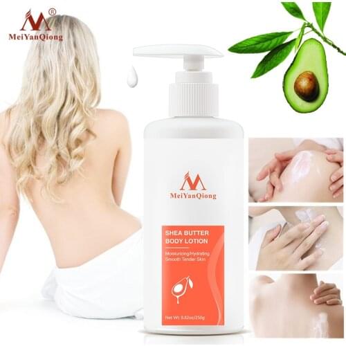 Super Shea Butter Moist Body Lotion Body Creams Moisturizing Skin Care Improve the skin Dry and Rough Whiteing Ant-Aging Cream