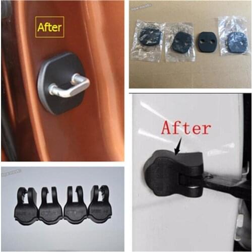 Lapetus Inner Door Arm Stop Rust Waterproof & Door Lock Protector Cover Trim For Nissan Qashqai J11 Rogue X-trail 2014 - 2020