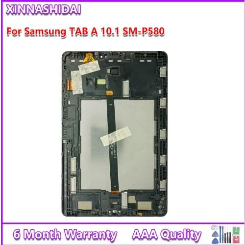 LCD For Samsung GALAXY Tab A 10.1” P580 P585 LCD Display Digitizer Screen Touch Panel Sensor Assembly