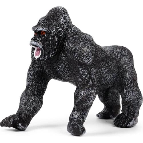 17.5cm Animal Gorilla Orangutan Monkey Joint Movable PVC Action Figure Collectible Figures Stuffed Animal Toy Table Centerpiece