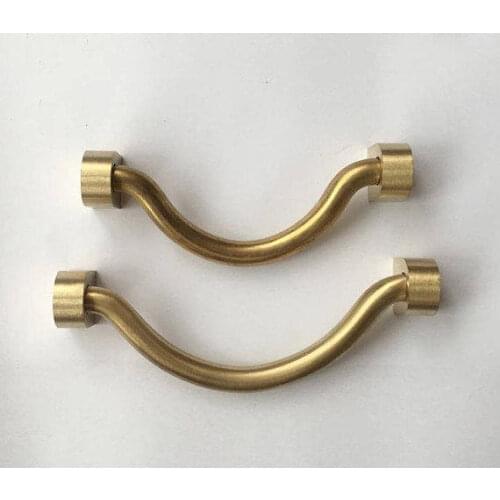4'' 4 3/4'' Drawer Pulls Drop Bail Pull Brass Cabinet Handles Knobs Dresser Pulls Antique Kitchen Knob Handle Hardware 100 120mm