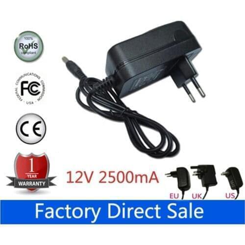 12V 2.5A AC Adapter Power Supply Wall Charger for Cube I7 Book Windows 10 Tablet PC US UK EU AU PLUG