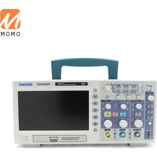 DSO5202P Digital Oscilloscope 200MHz 2 Channels PC USB LCD Portable Osciloscopio Portatil Electrical Tools