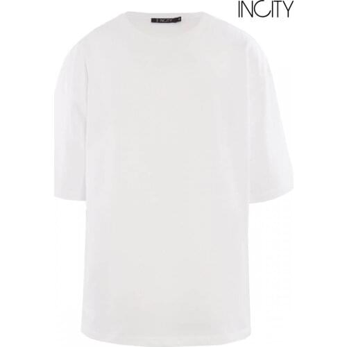 Женские хлопковые футболки Incity China At AliExpress