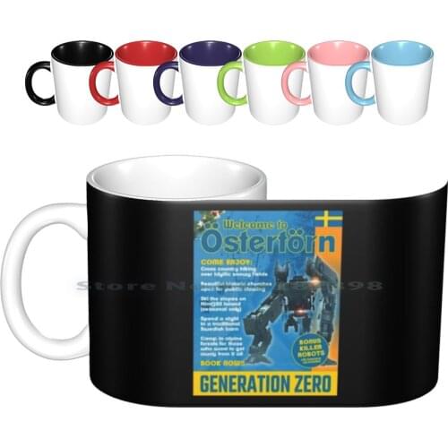 Generation Zero Ostertorn Ceramic Mugs Coffee Cups Milk Tea Mug Madjack Generation Zero Gaming Gamer Videogame Tank Battle