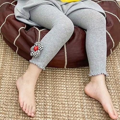 Bobora Baby Tights Warm Autumn Winter Baby Toddler Kid Girl Ribbed Stockings Pantyhose Candy Color Tight 1-9Y