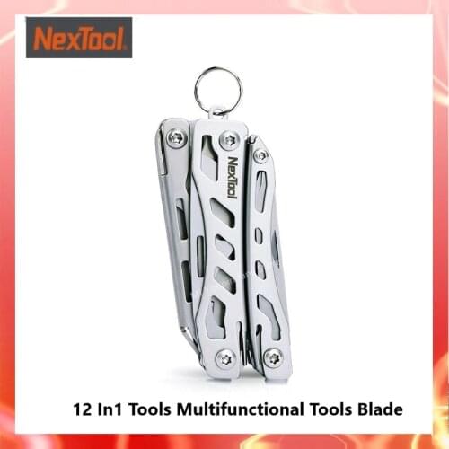 Mijia NEXTOOL 12 In1 Tools Multifunctional Tools Blade Folding Pliers Camping Hiking Cycling Portable Scissors Opener