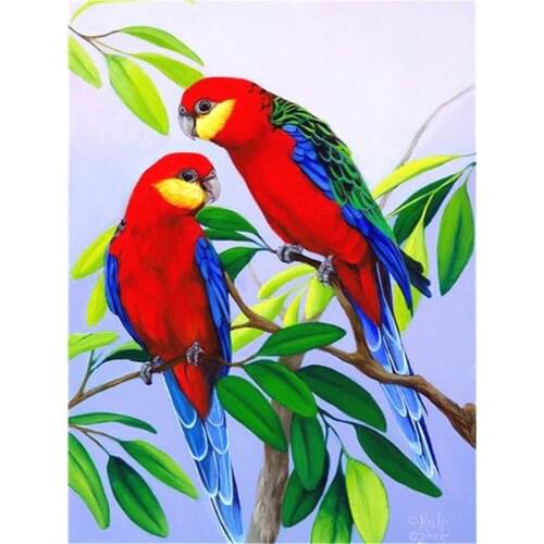 Bird Animal DIY 11CT Embroidery Cross Stitch Kits Craft Needlework Set Cotton Thread Printed Canvas Home Decoration On Sell