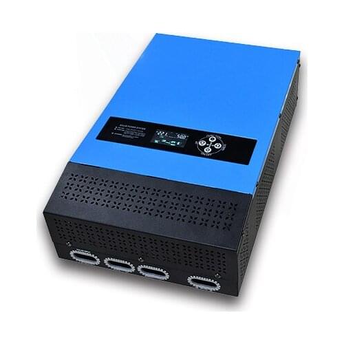 Mini Low Frequency 12V/24V/48V 1KW Pure Sine Wave Solar Inverter Charger Built-in MPPT 50A Controller Hybrid