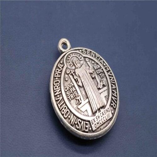 Ball Saint Benedict Medal, Ball St. Benedict Medal Holder Pendant