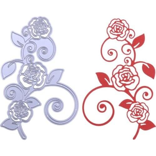 YINISE Metal Cutting Dies For Scrapbooking Stencils Flower DIY PAPER Album Cards MAKING Embossing Folders Die CUT Cuts Tool MOLD