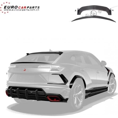 Urus spoilers fit for LP Urus 2018-2020year TC style roof spoiler and trunk spoiler DRY carbon fiber spoiler for Urus