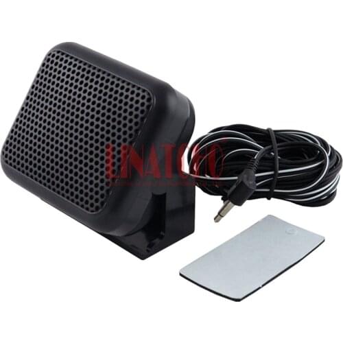 80 degree rotation mini P-600 P600 external loud speaker 3.5mm for yeasu FT-1802M FT-1807M FT-1900R car two way radio