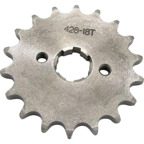 428 18Tooth 20mm Steel Front Engine Sprocket Universal for 110 125 140cc ATV