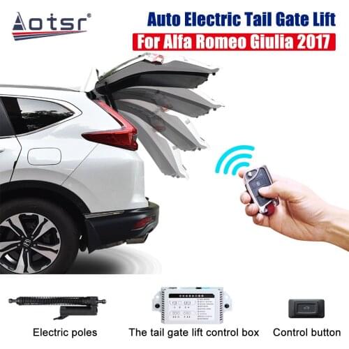 Car Accessories Easy ElectricTail Gate Lift For Alfa Romeo Giulia 2017 One Foot Activated Trunk Boot Auto Kick Sensor Rear Door