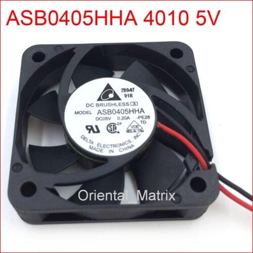 Free Shipping ASB0405HHA -PE28 4010 DC5V 0.20A Cooler Cooling Fan